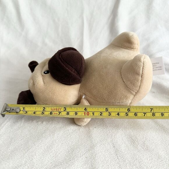 Animal Adventure Cuddle Muffins Plush Tan Puppy Dog Soft Squishy 7” Stuffed Toy - Picture 7 of 7